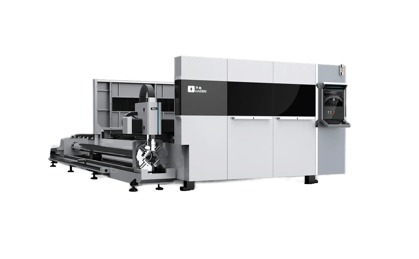 All-protective plate and tube integrated laser cutting machine.